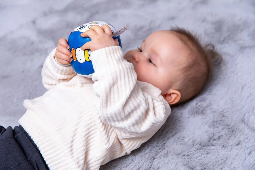 Rubo Toys Nijntje Softbal 10cm - Meerkleurig