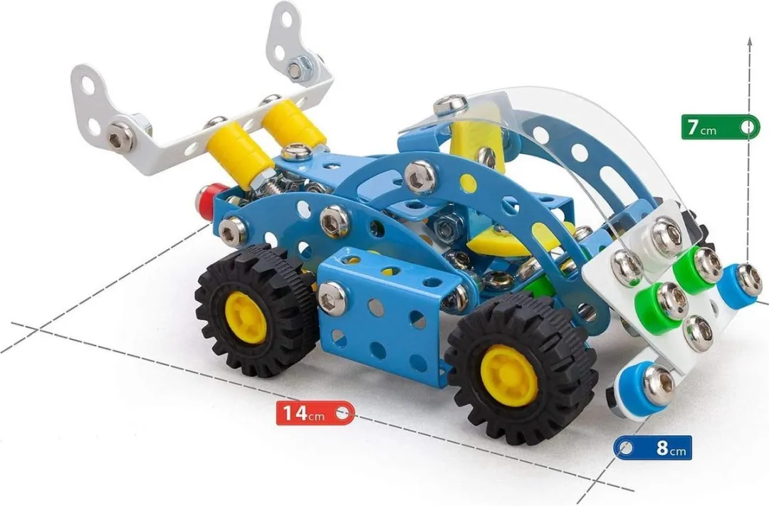 Alexander Toys Bolid Constructor 201 Stuks - Meerkleurig