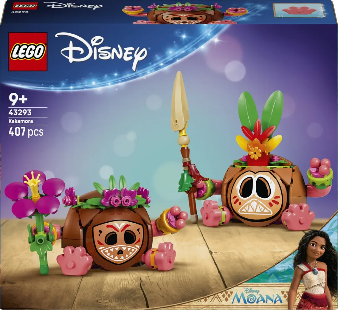 LEGO Disney Vaiana Kakamora 43293 Bouwspeelgoed - 407 Stuks - Multicolor