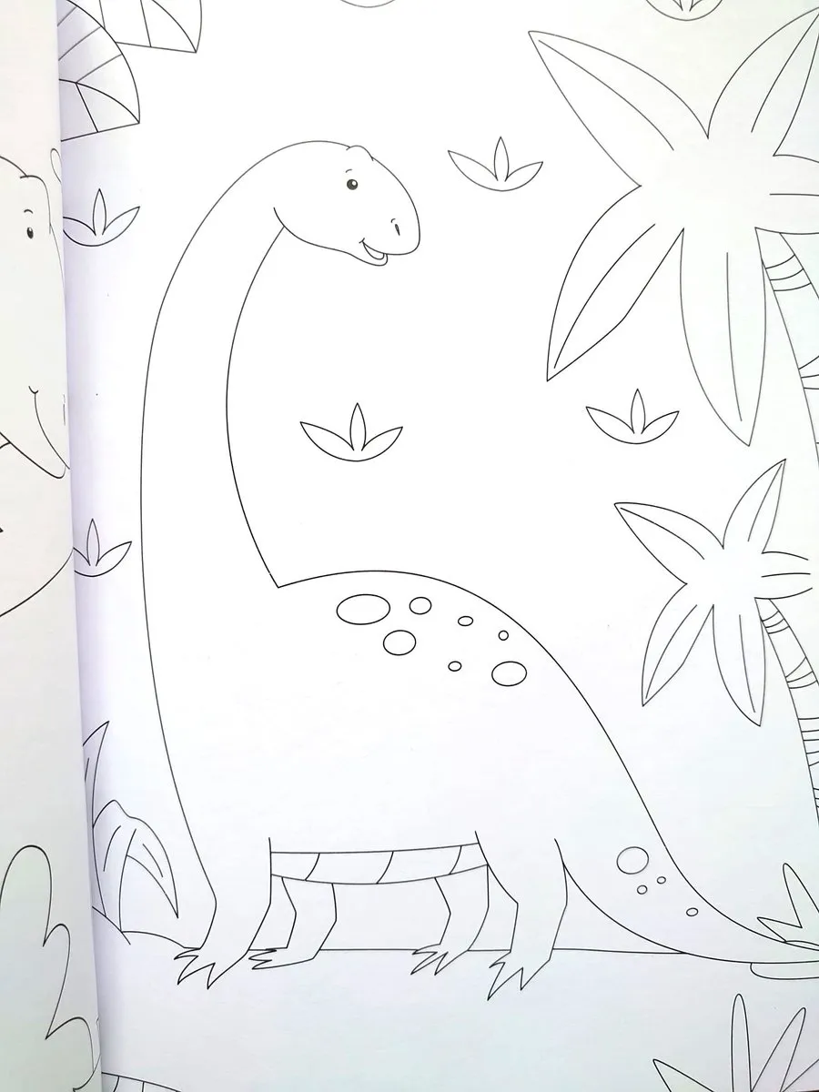 Toi-Toys Dinosaurus Kleurboek 96 Pagina's - Multicolor