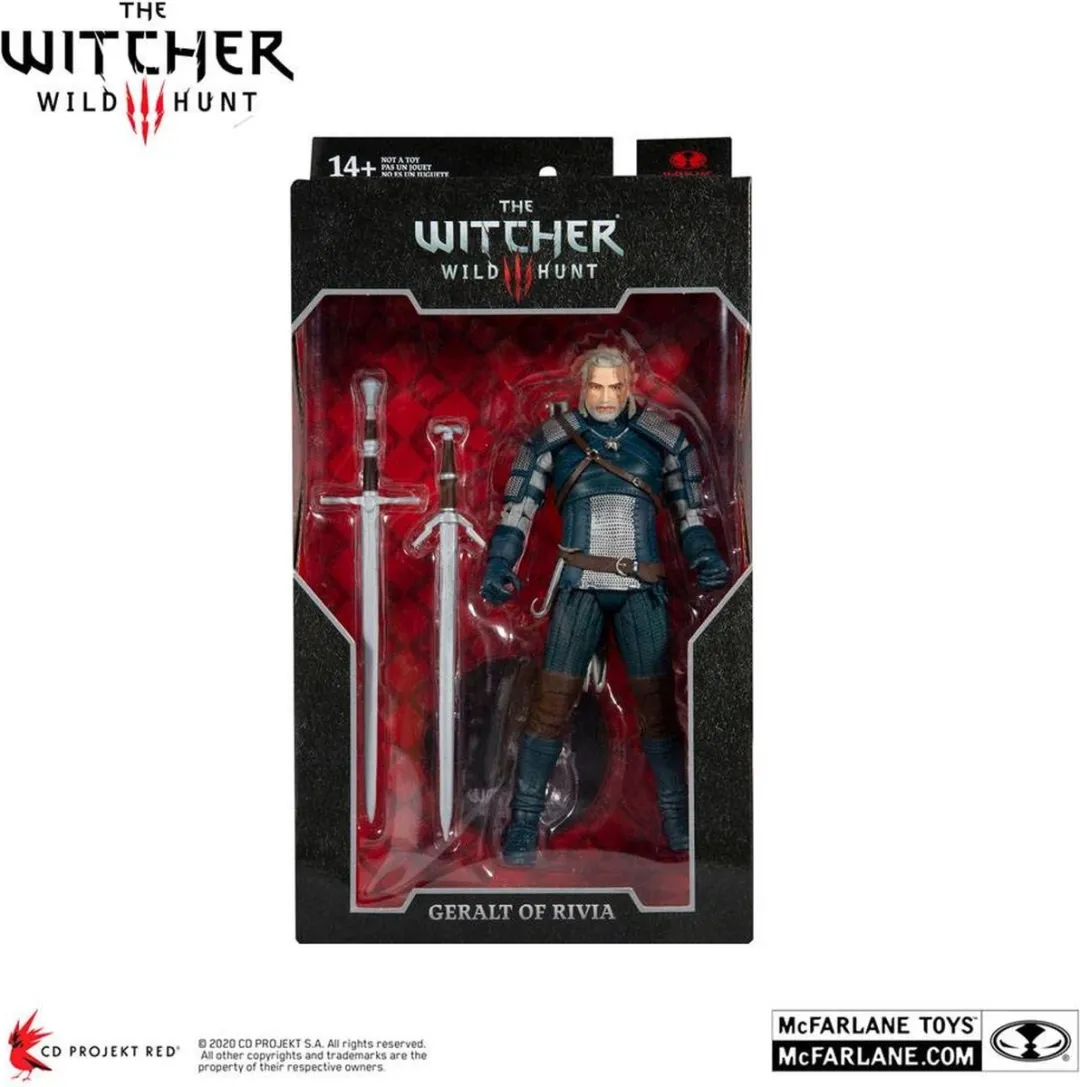 McFarlane Toys The Witcher Geralt of Rivia Viper Armor Action Figuur - 18cm