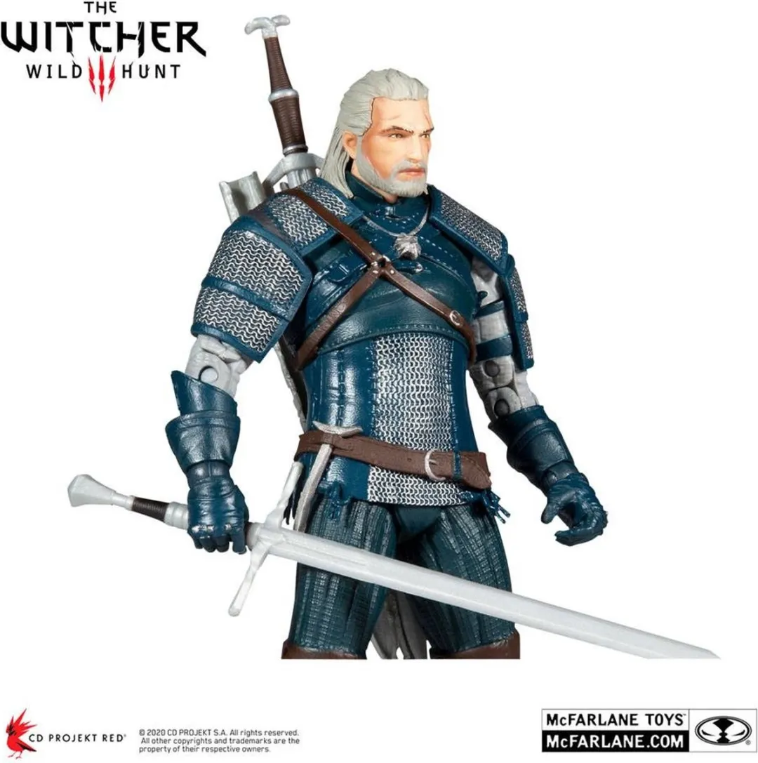 McFarlane Toys The Witcher Geralt of Rivia Viper Armor Action Figuur - 18cm - afbeelding 6 van 6
