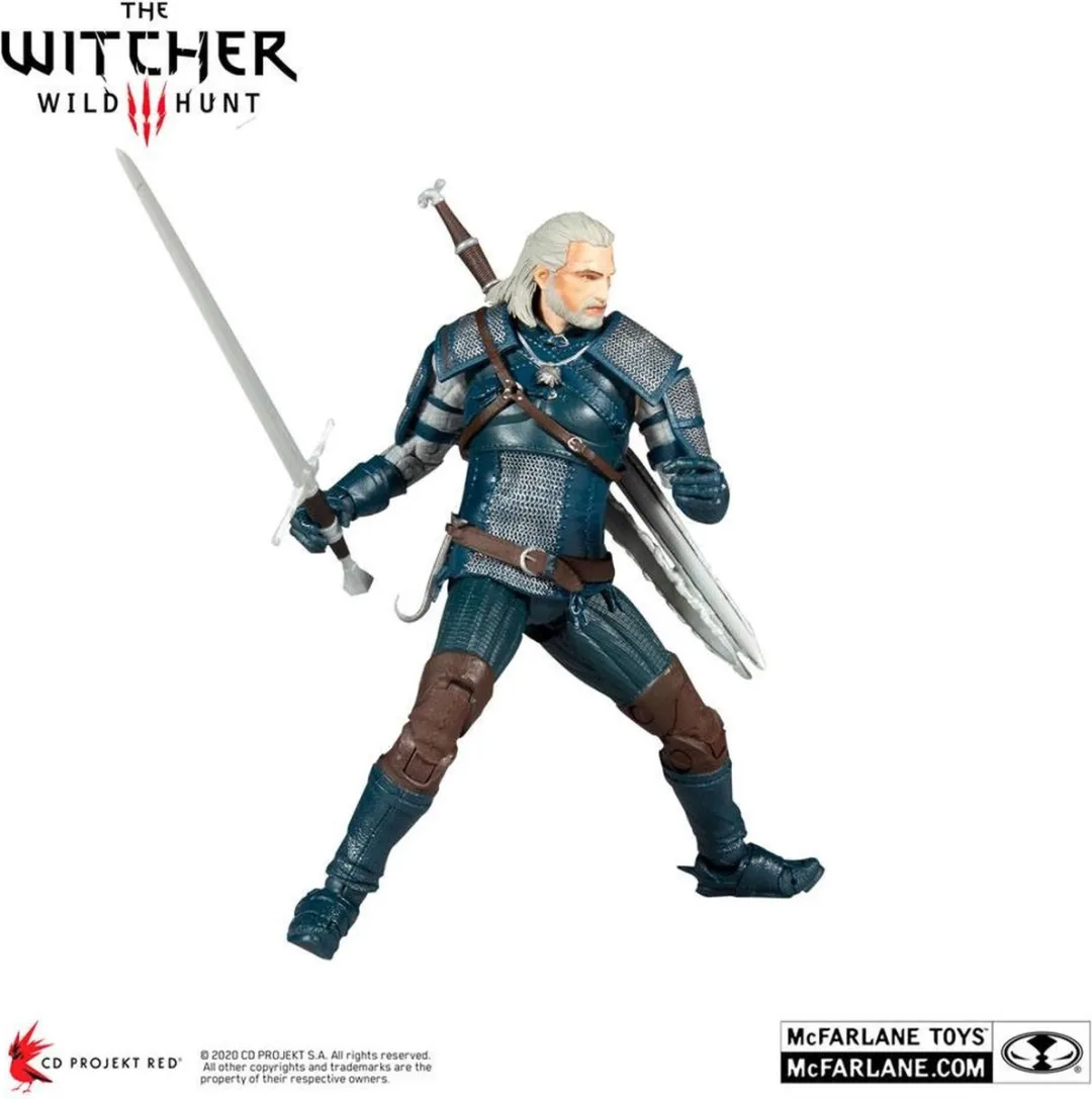 McFarlane Toys The Witcher Geralt of Rivia Viper Armor Action Figuur - 18cm
