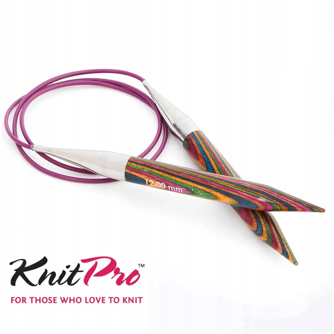 KnitPro Houten Rondbreinaalden 80cm - 15mm