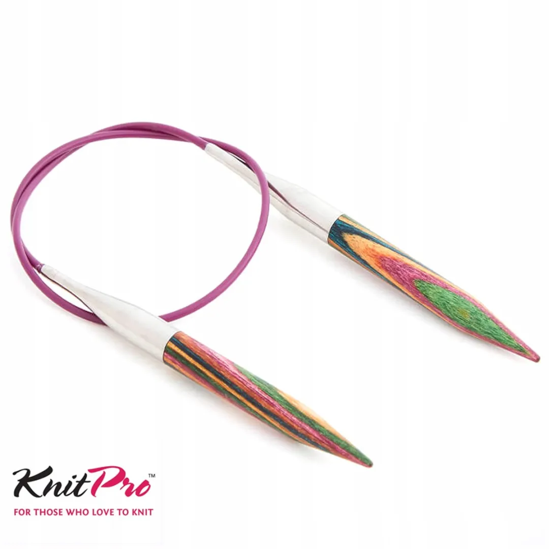 KnitPro Houten Rondbreinaalden 80cm - 15mm