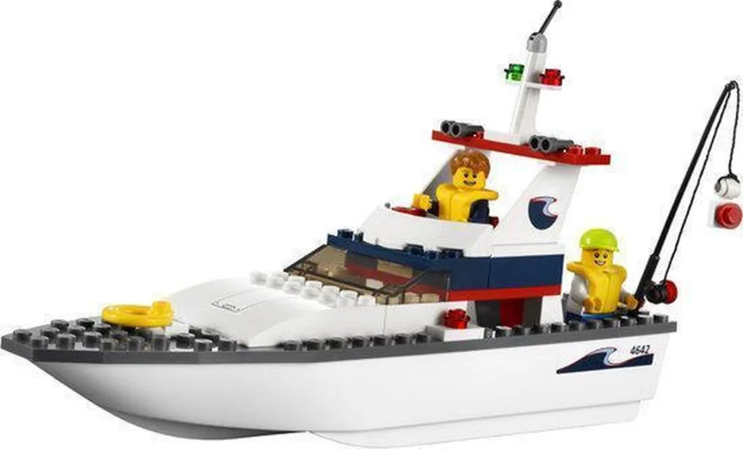 LEGO City Vissersboot 4642 - 2 Minifiguren