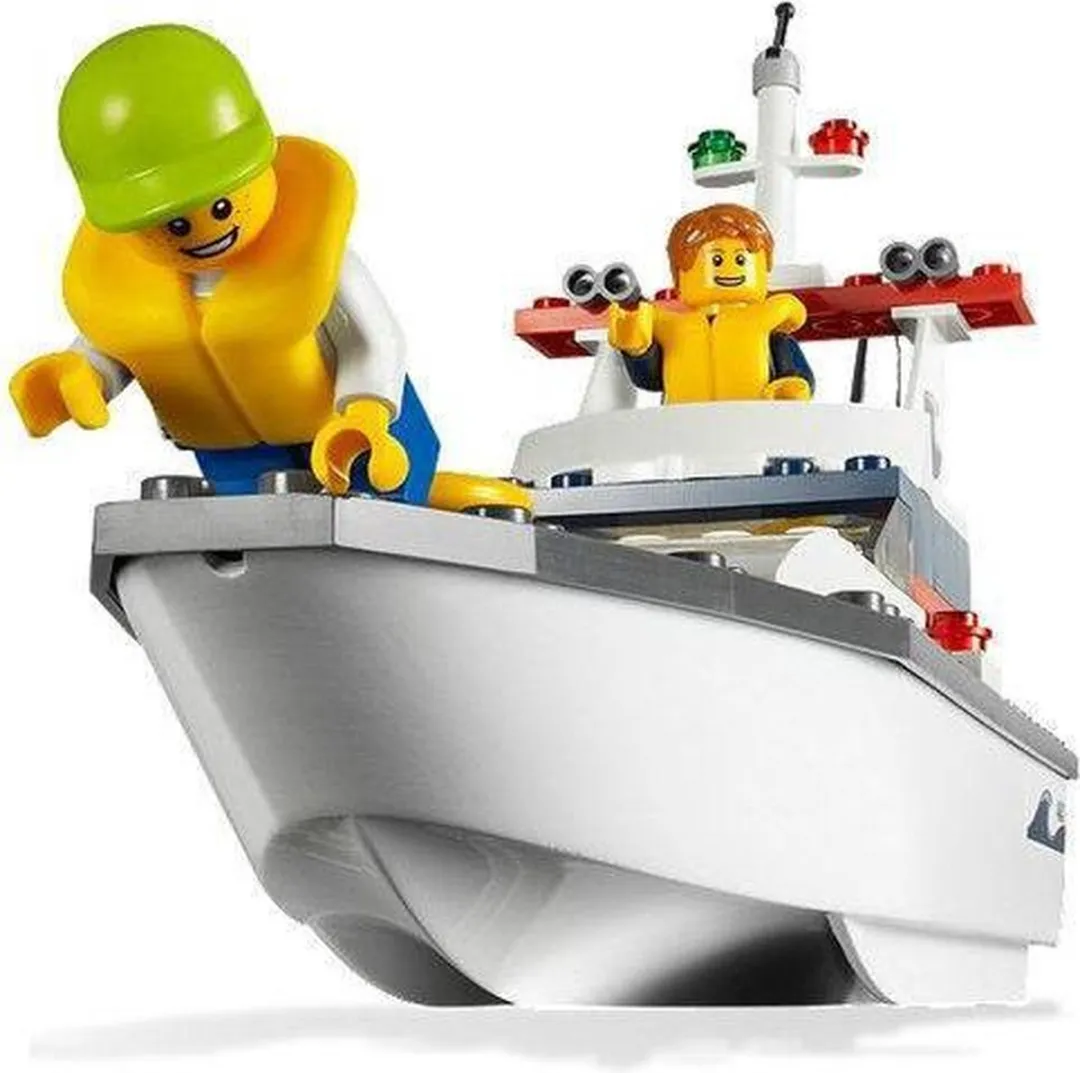 LEGO City Vissersboot 4642 - 2 Minifiguren