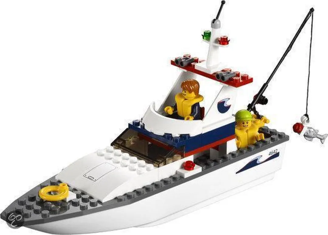 LEGO City Vissersboot 4642 - 2 Minifiguren