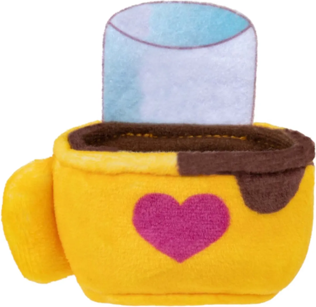Squishmallows Squishville Snow Day Accessory Set - Blauw/Roz/Geel