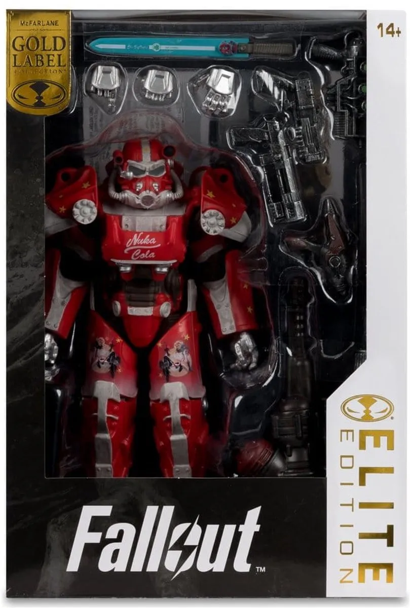 McFarlane Toys Fallout 76 Nuka Cola T-60 Elite Edition - MCF11608 - Multi
