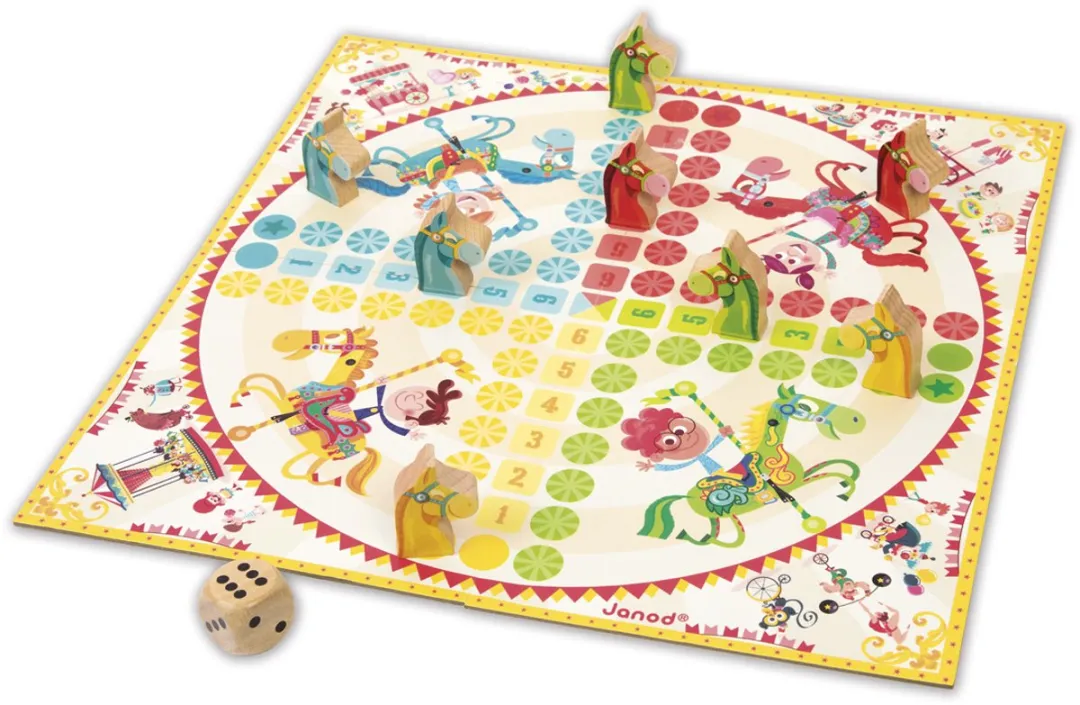 Janod Ludo en Dammen Duo 3022 - 2-6 Spelers