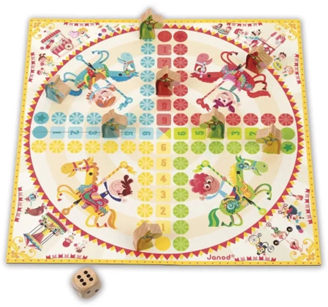 Janod Ludo en Dammen Duo 3022 - 2-6 Spelers