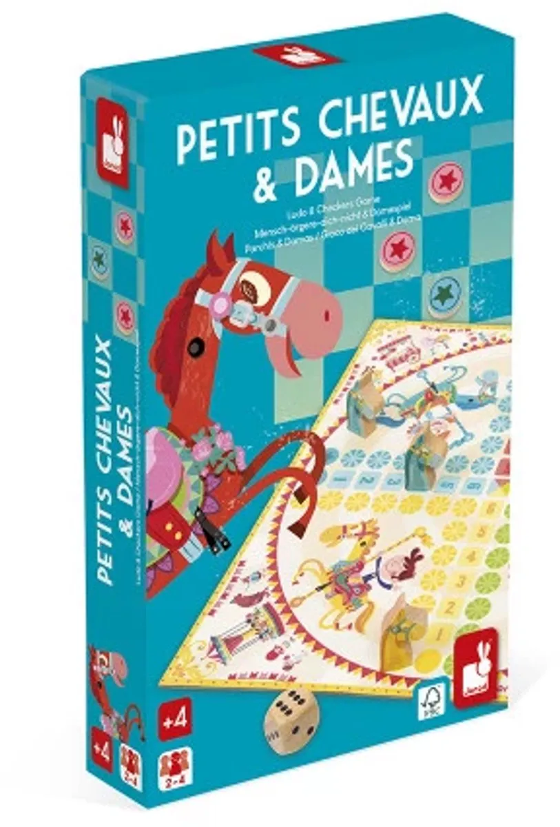 Janod Ludo en Dammen Duo 3022