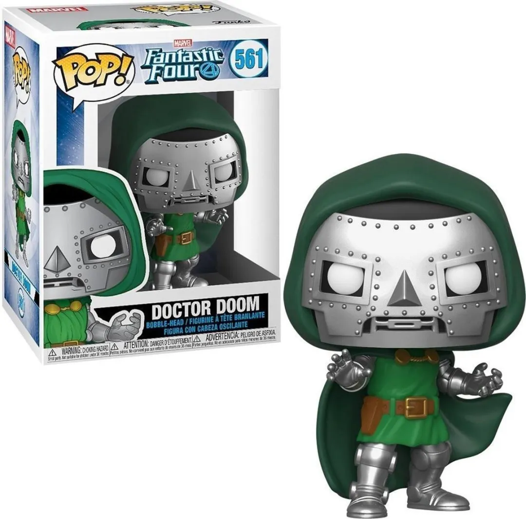 Funko Pop Marvel Fantastic Four Doctor Doom #561 - Multi