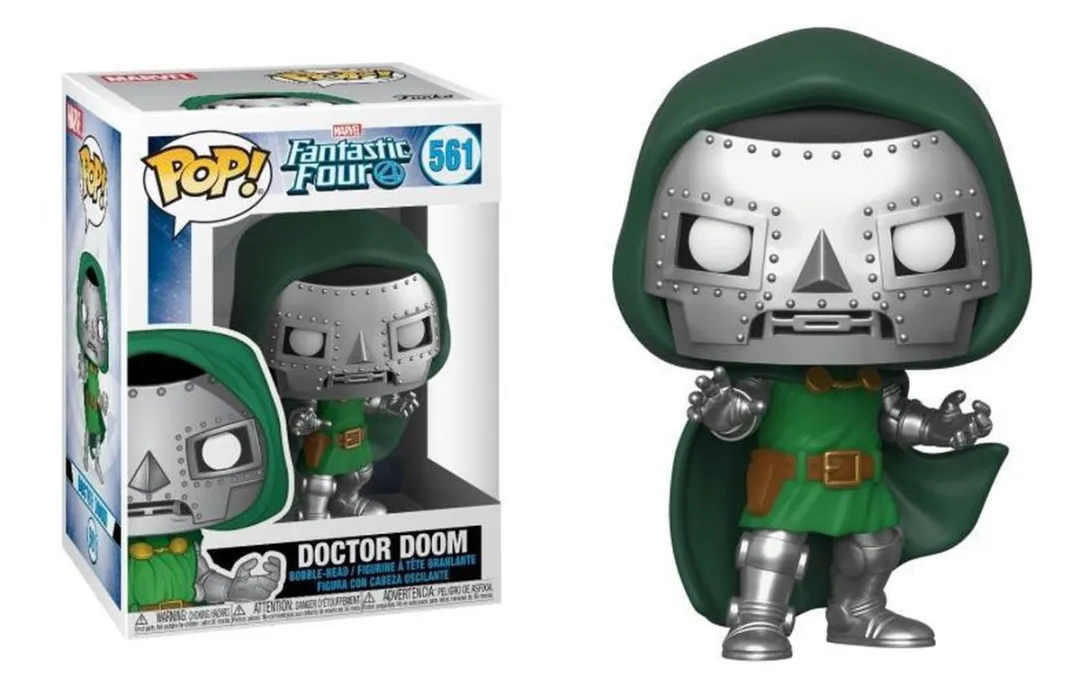 Funko Pop Marvel Fantastic Four Doctor Doom #561 - Multi