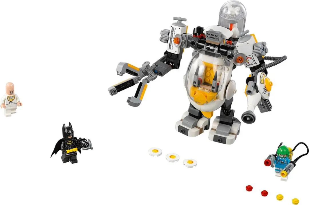 LEGO Technic Egghead Mechavoedselgevecht - 293 Stukken - Geel