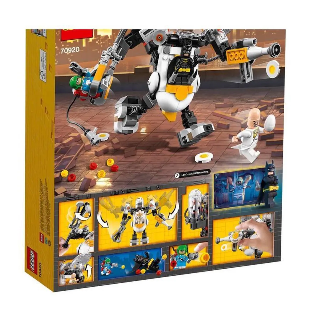 LEGO Technic Egghead Mechavoedselgevecht - 293 Stukken - Geel