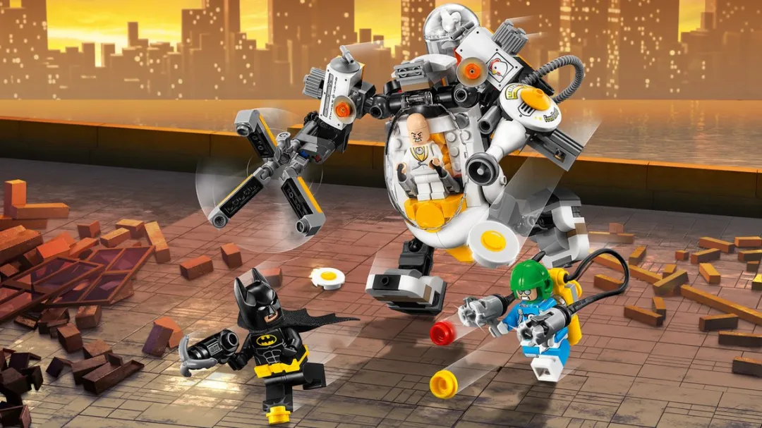 LEGO Technic Egghead Mechavoedselgevecht - 293 Stukken - Geel