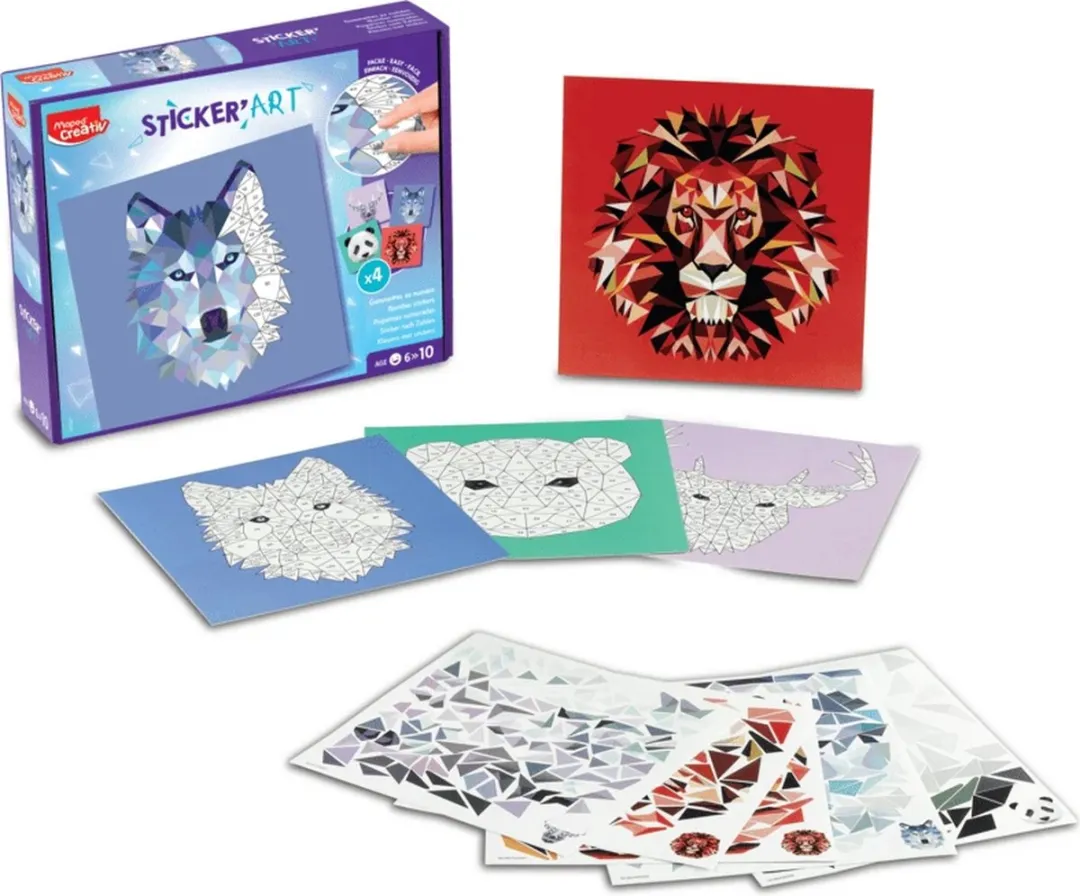 Maped Creativ Stickers Meerkleurig - 500 Stuks