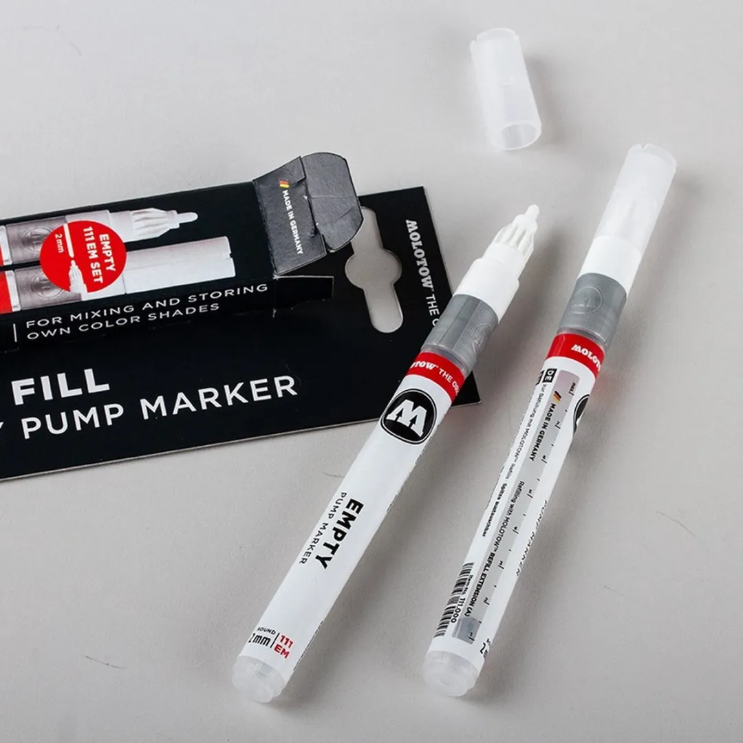 Molotow 111EM Lege Marker Set 2mm - 2 Stuks