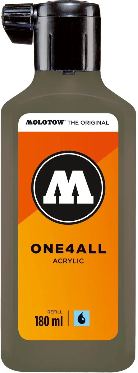 Molotow ONE4ALL Steengrijs Donker Navulinkt 180ml