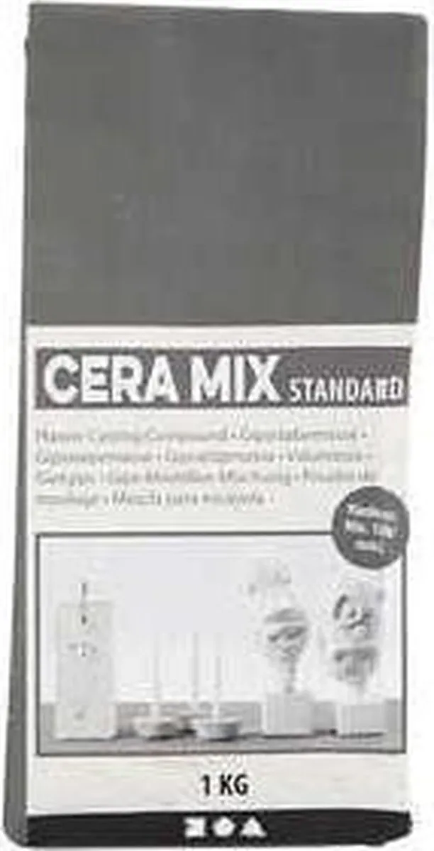 Creativ Company Cera-mix Gipsgietmix 1kg - Lichtgrijs