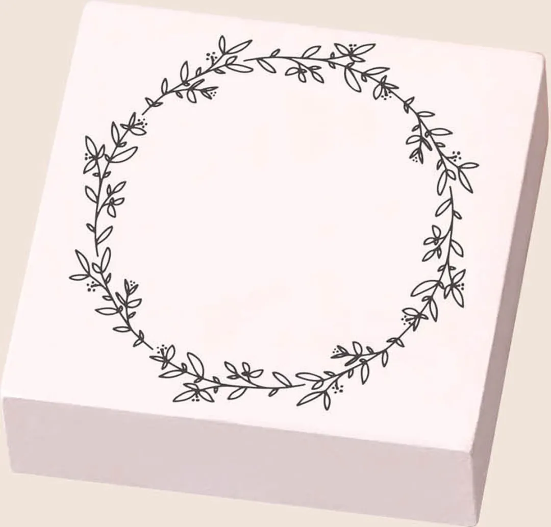 Colop May & Berry Krans Stempel 4,5x4,5cm