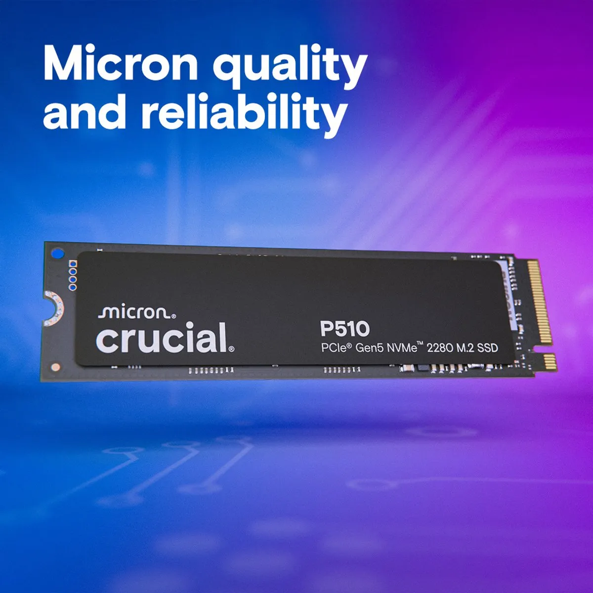 Crucial P510 CT1000P510SSD8 NVMe SSD 1TB - Gen5