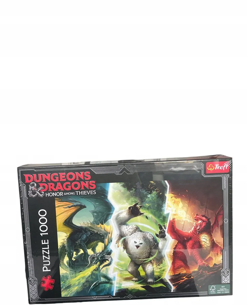 Trefl Dungeons & Dragons Puzzel 1000 Stukjes