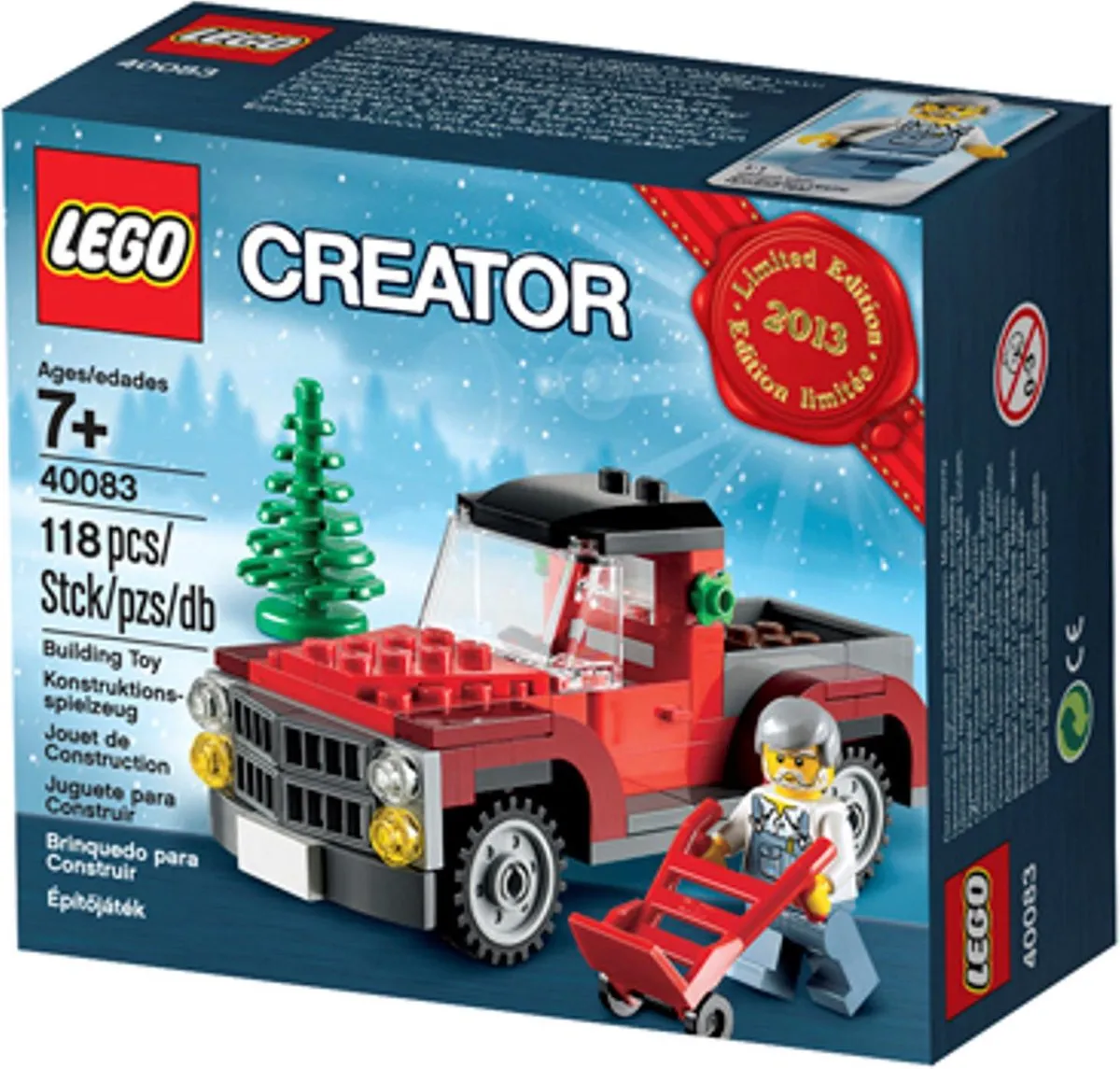 LEGO Kerstboom Transport LE-40083