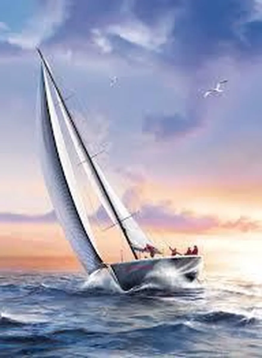 Clementoni Zeilboot Zonsondergang Puzzel 1000 Stuks - Multi