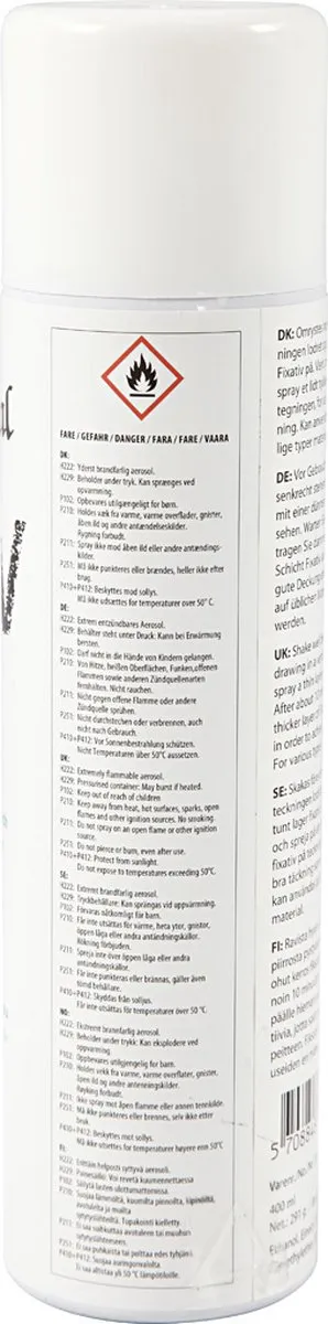 Creativ Company Fixeerspray 400ml - Transparant