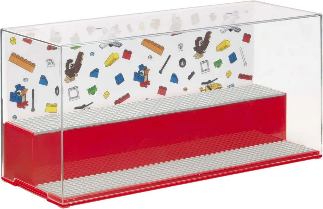 LEGO Vitrine Iconic Minifigure - Rood