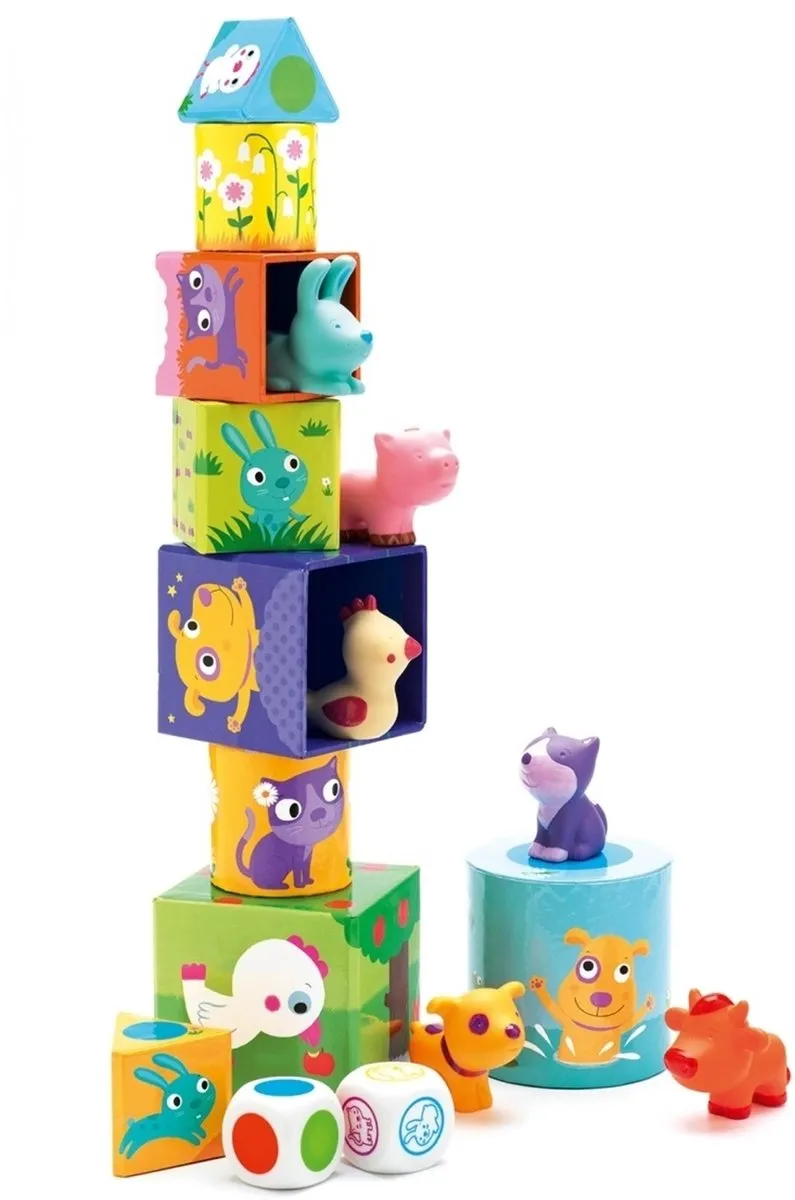Djeco Ludanimo Spel - 23 Stuks - Multicolor - afbeelding 4 van 6