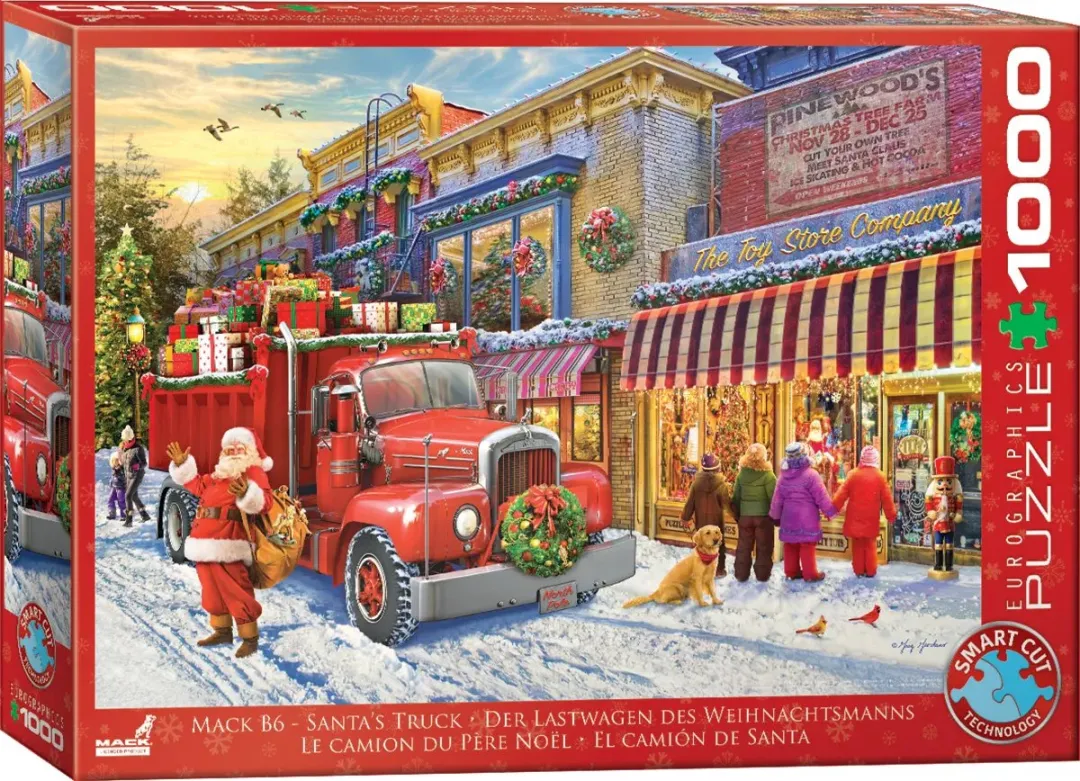Eurographics Mack B6 Santa's Truck Legpuzzel 1000 Stuks