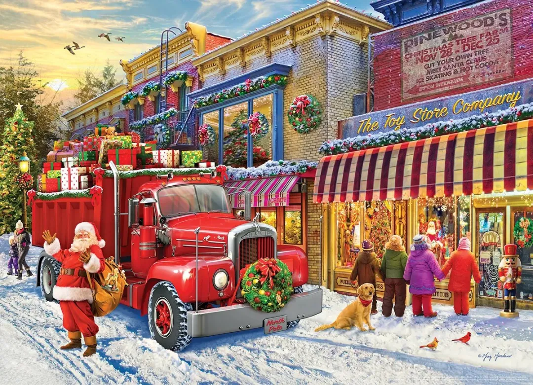 Eurographics Mack B6 Santa's Truck Legpuzzel 1000 Stuks - 68x48cm