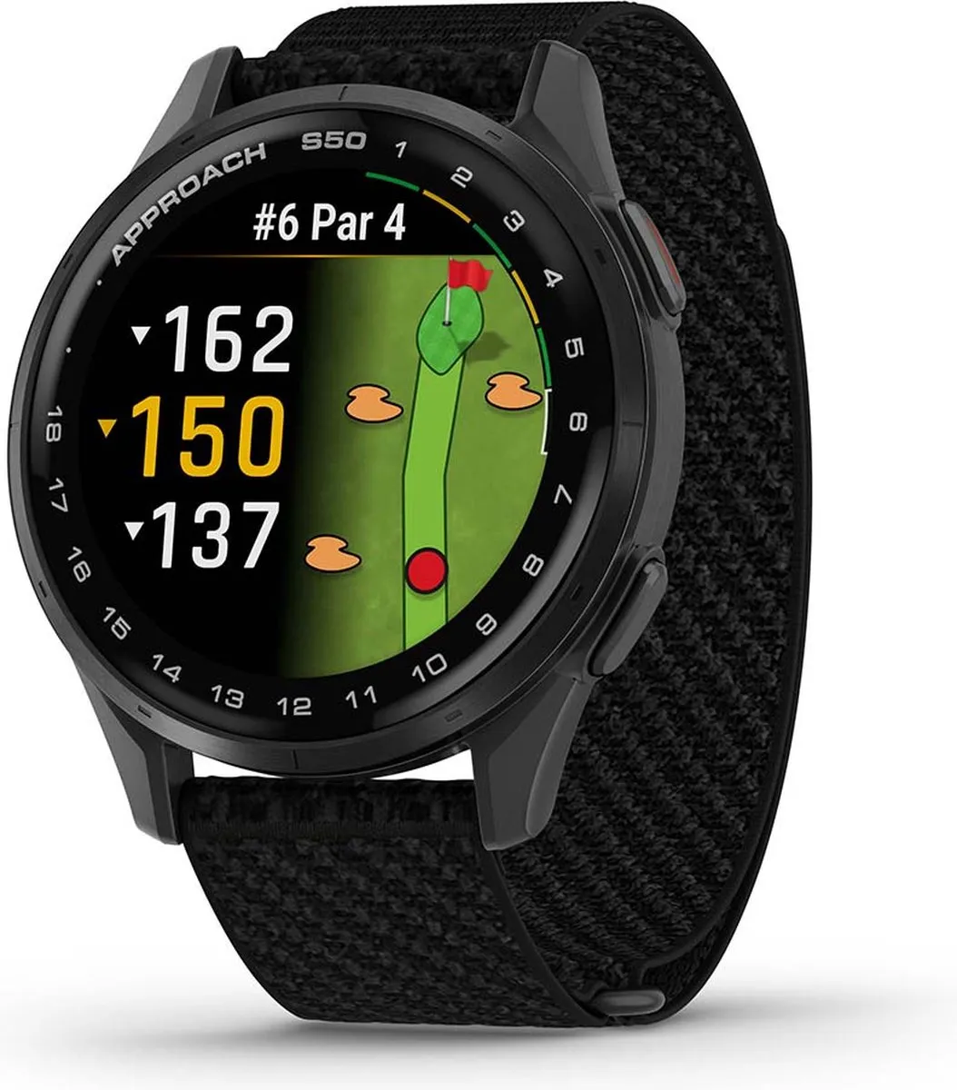 Garmin Approach S50 Golf Horloge - Zwart
