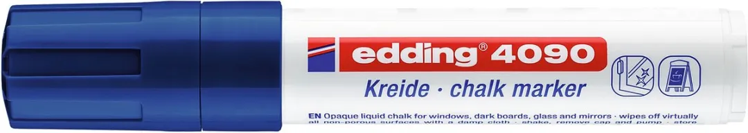 edding 4090 Window Marker - Blauw