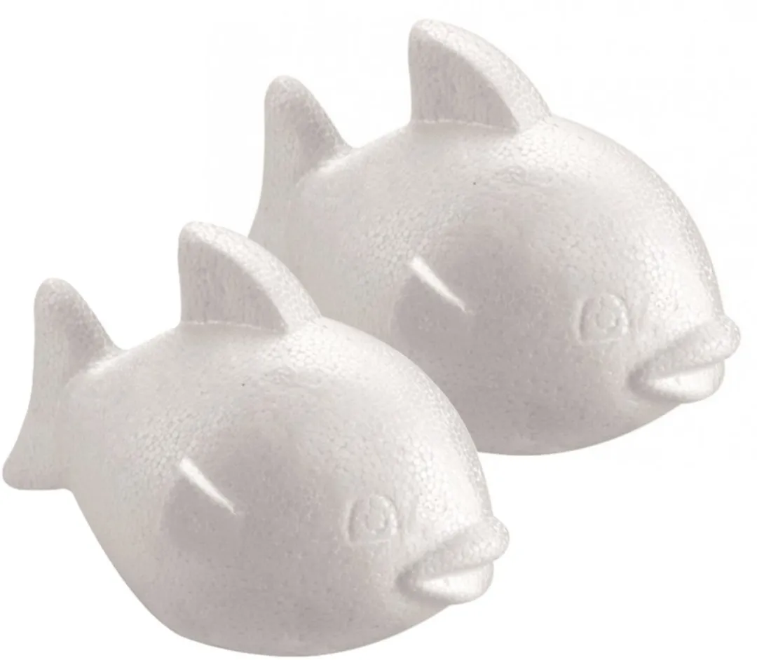Glorex Hobby Piepschuim Vis 7cm