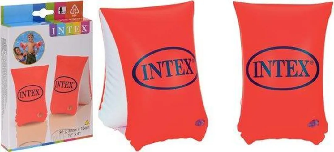 Intex Zwemvleugels Deluxe Oranje 6-12 Jaar