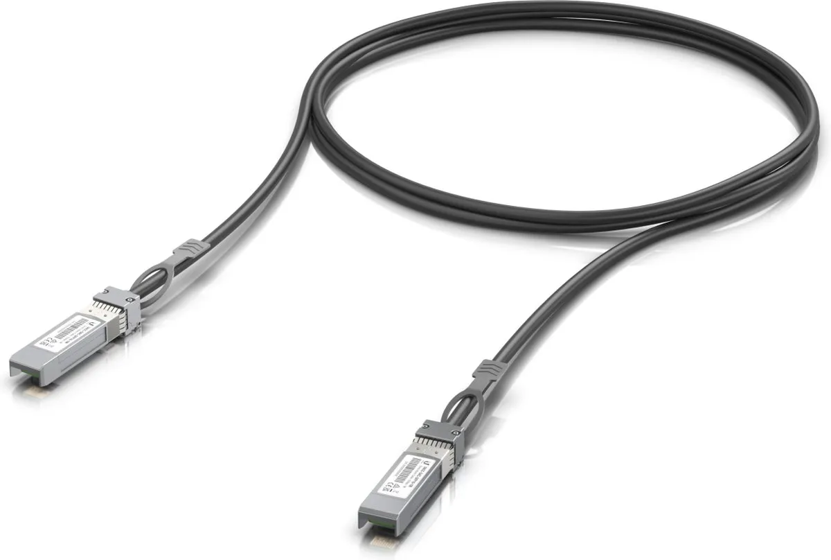 Ubiquiti UACC-DAC-SFP10-1M DAC-kabel - 1m - Zwart