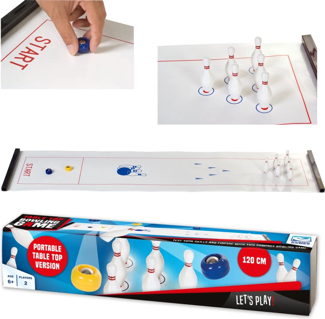 Clown Games Tafel Bowling Game 120cm - 8 Spelers