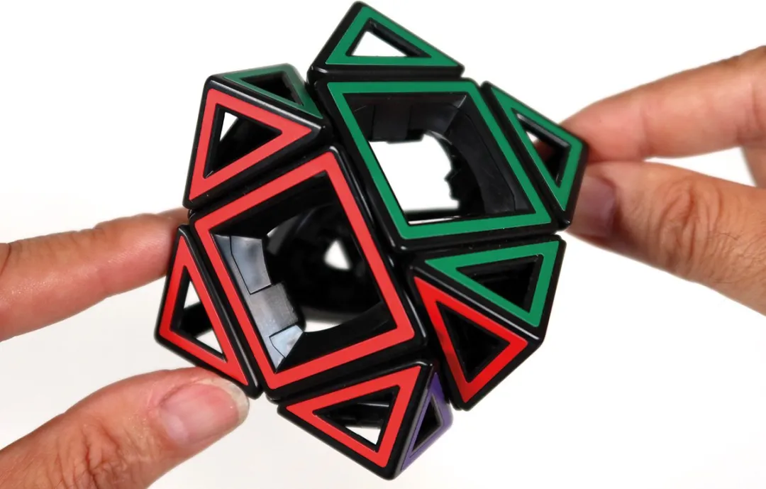 Recent Toys Hollow Skewb Cube M5098 - Meerkleurig