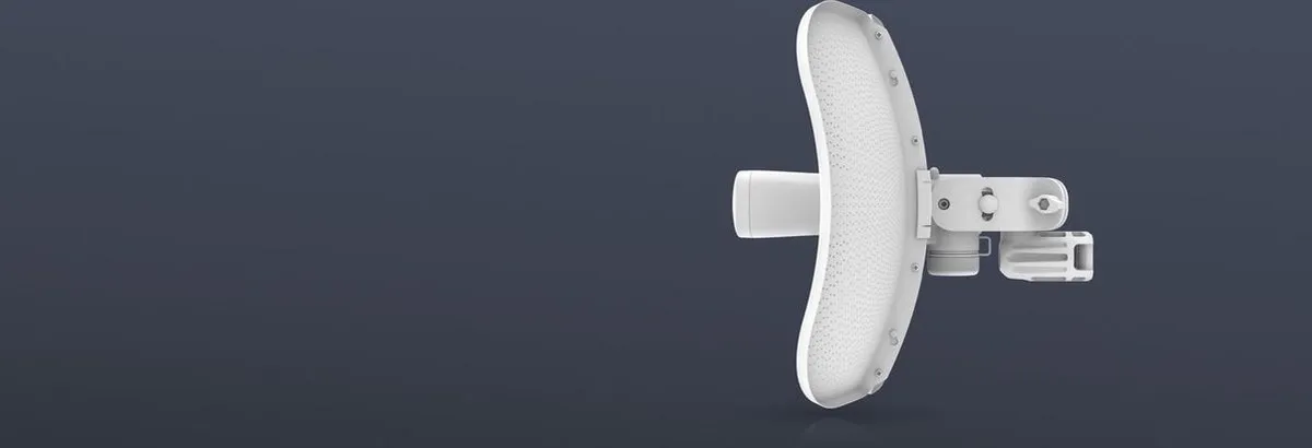Ubiquiti LiteBeam AC GEN2 WiFi Versterker - 5GHz 23dBi - Wit