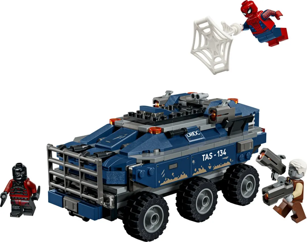 LEGO Marvel Spider-Man Achtervolging Gevangenistransport 76349 - 367 Stukken - Multicolor