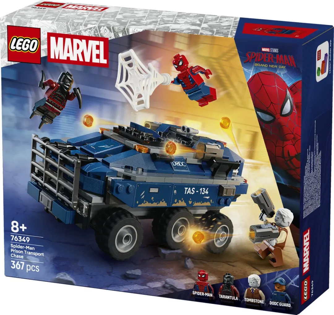 LEGO Marvel Spider-Man Achtervolging Gevangenistransport 76349 - 367 Stukken - Multicolor - afbeelding 6 van 6