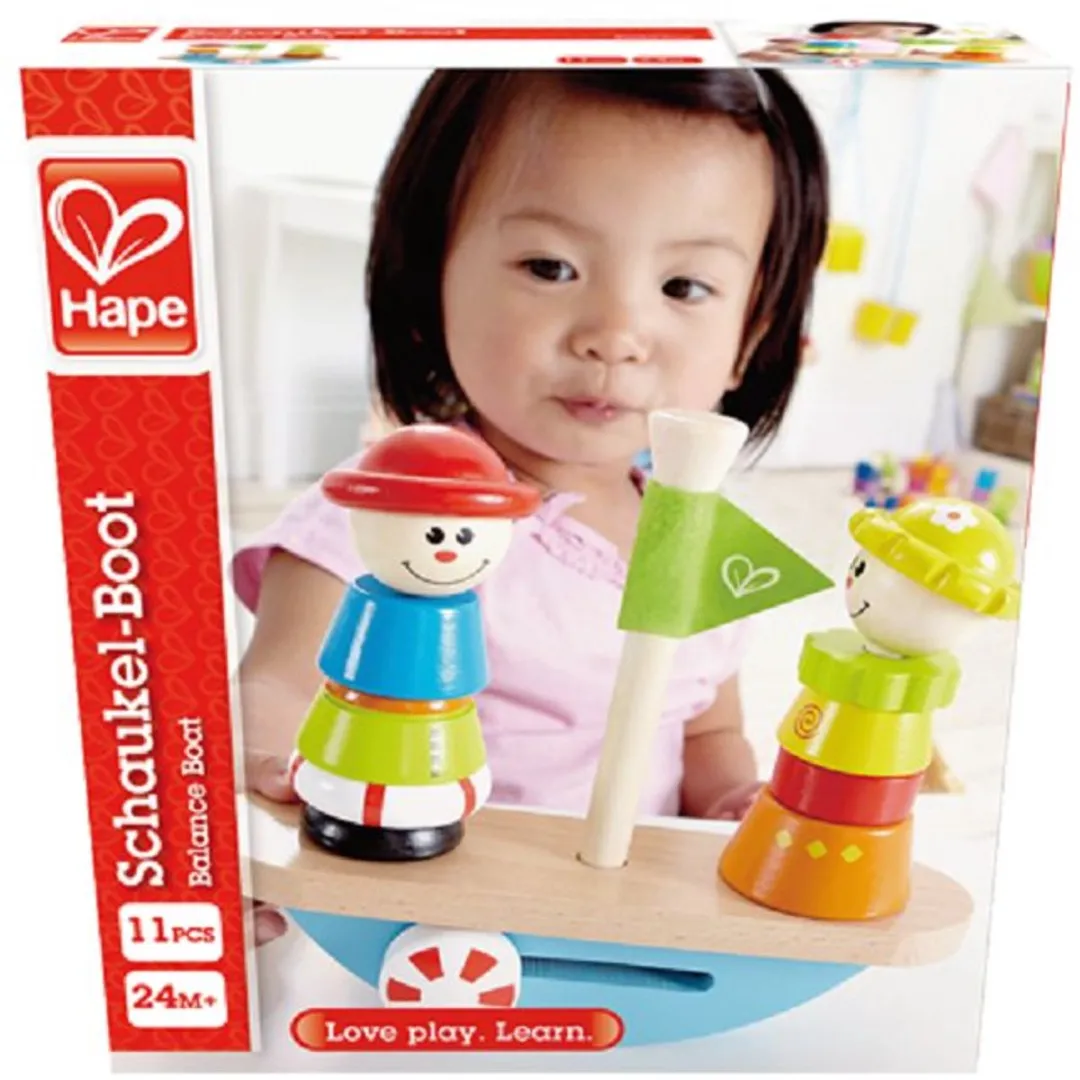 Hape Balanceerboot E0423 - Multicolor