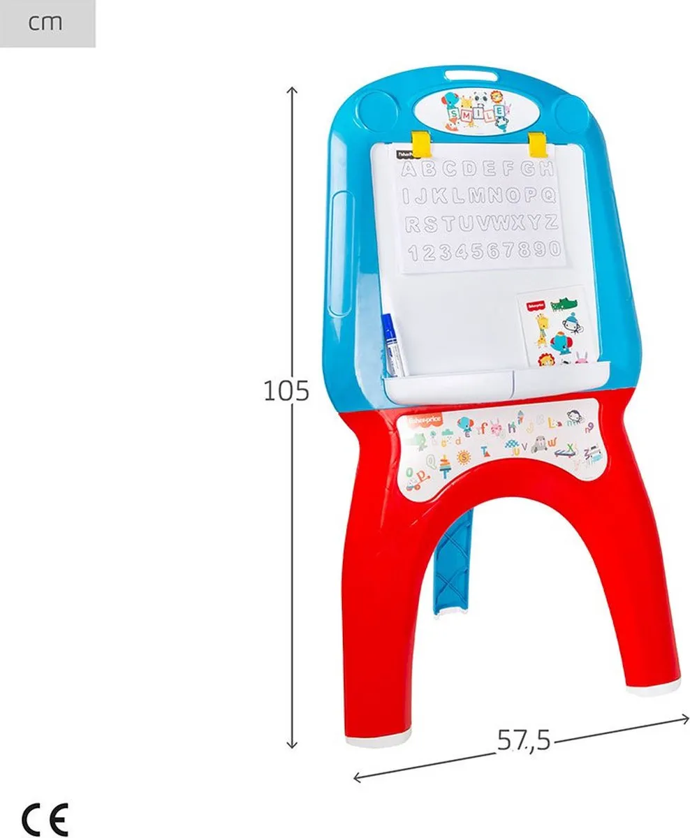 Fisher Price Kinderemmerbord Multicolor - Stickers, stift & kleurplaten