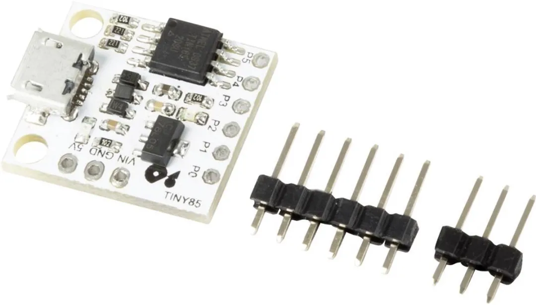 Whadda Attiny85 Ontwikkelbord 17,5x19mm - Wit