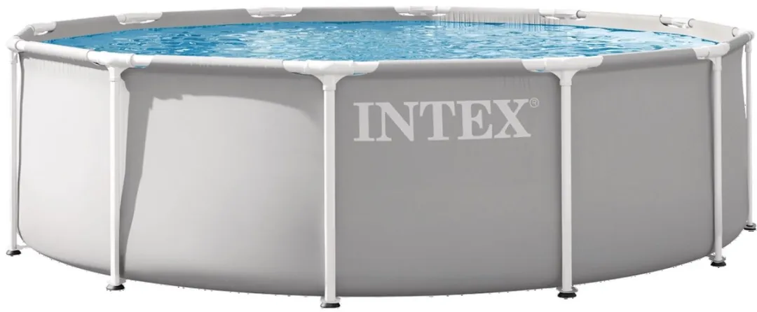 Intex Prism Frame COMFORT Zwembad 366x99cm - 8592L - Grijs - afbeelding 3 van 6